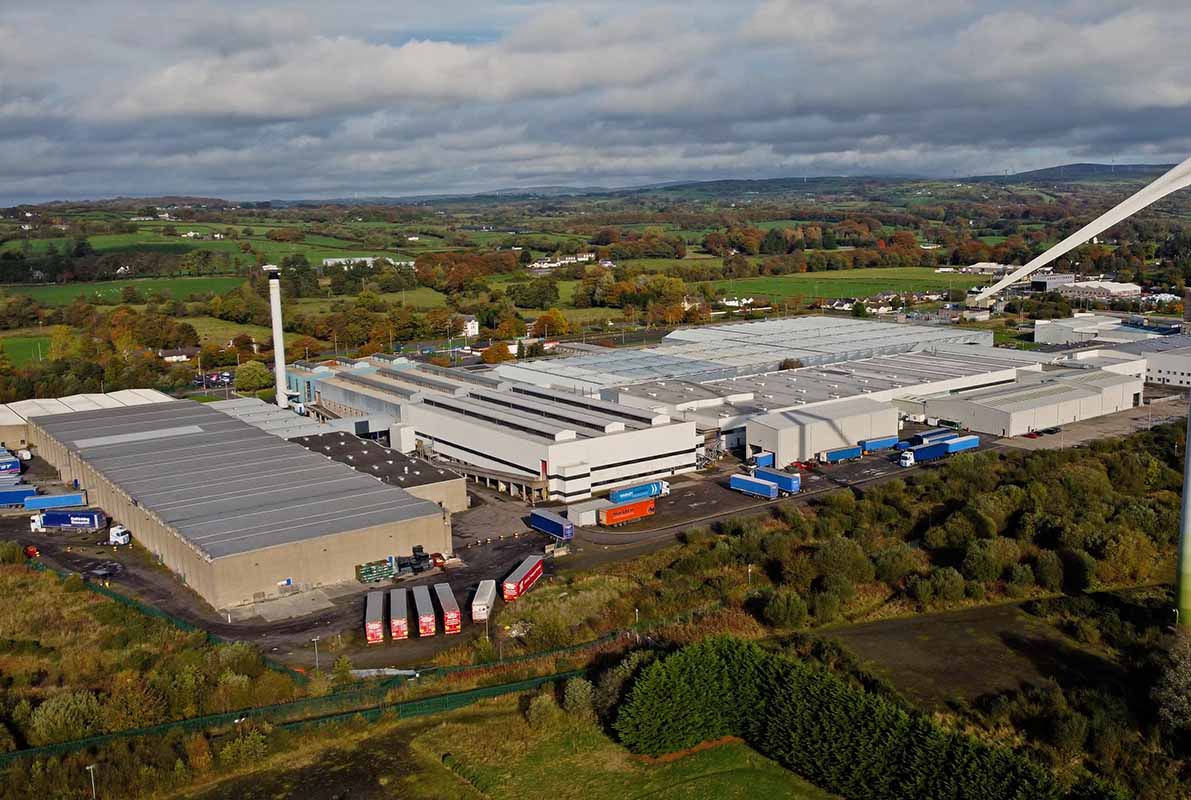 Large industrial buildings complex using thorough technical due diligence